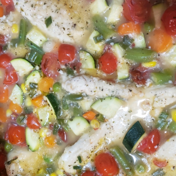 Easy Skillet Chicken Primavera