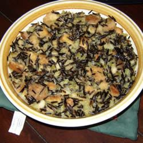 Wild Rice Stuffing for Turkey