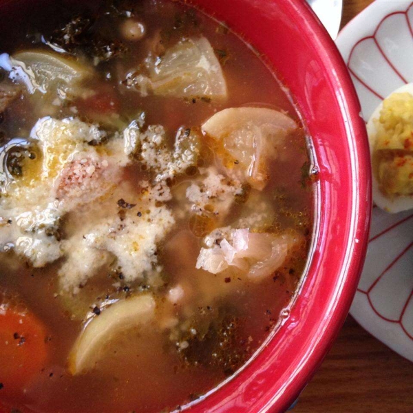 White Bean and Lamb Soup