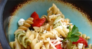 Sweet Pepper Pasta Toss