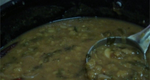 Aaku Pappu (Dal with Greens)
