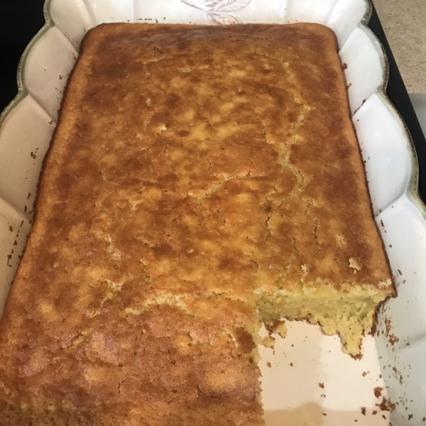 Pan de Elote Facil (Easy Corn Bread)