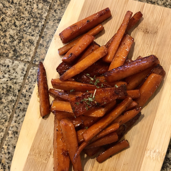 Balsamic Glazed Carrots