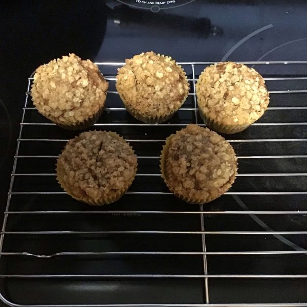 Pumpkin Muffins with Streusel Topping