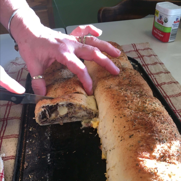 Cheesesteak Stromboli