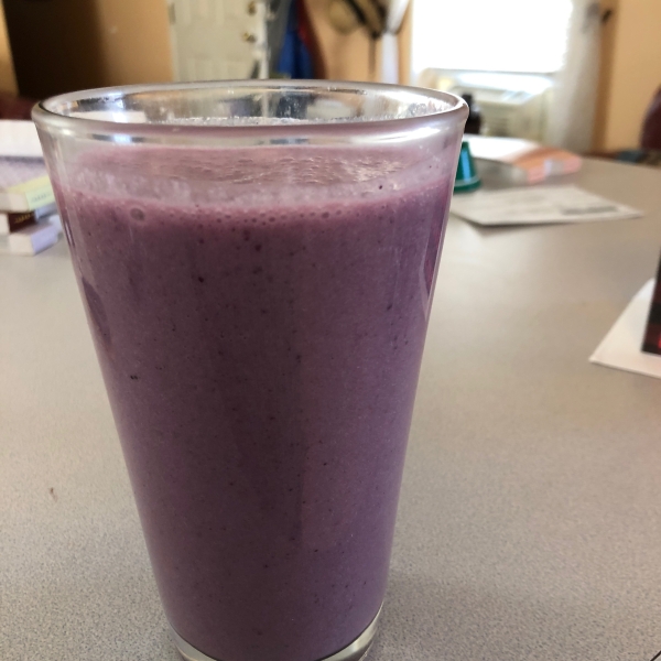 Blueberry Cucumber Smoothie