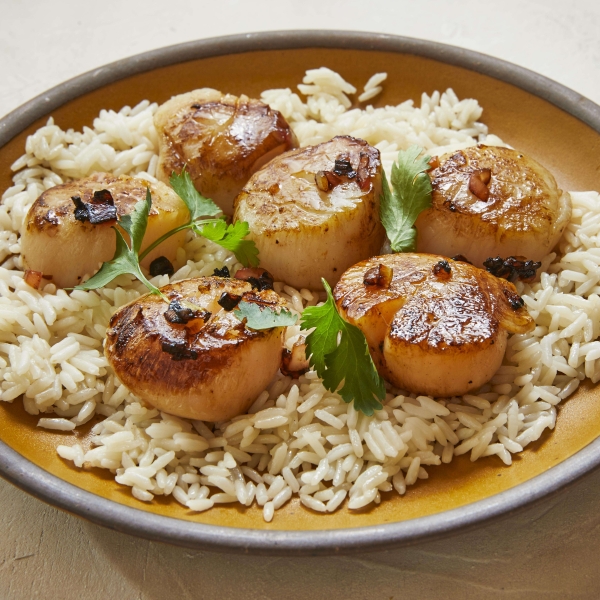 Quick Pan-Seared Scallops