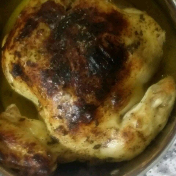 Olive Oil Pressure-Cooked Whole Roasted Chicken