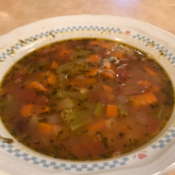 Judy's Hearty Vegetable Minestrone Soup