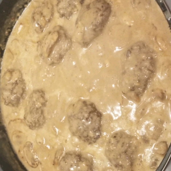 Scrumptious Salisbury Steak in Mushroom Gravy