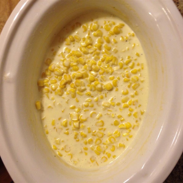 Slow Cooker Creamed Corn (Just Like Rudy's BBQ)