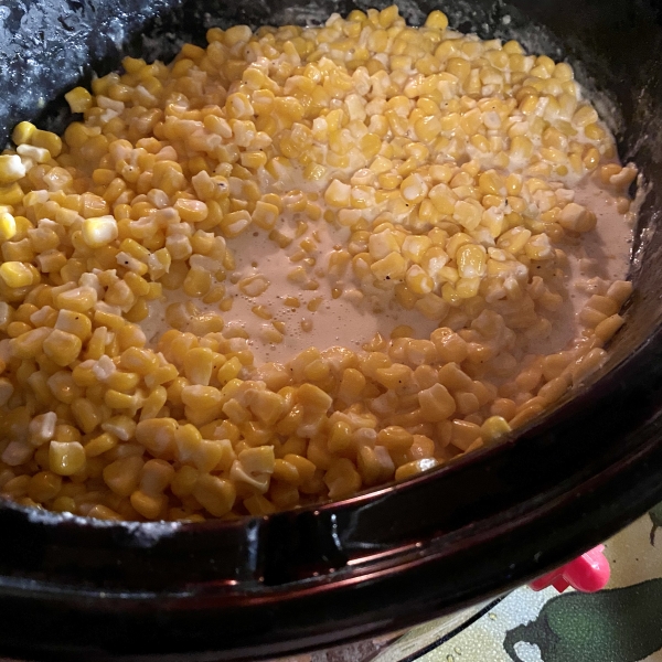 Slow Cooker Creamed Corn (Just Like Rudy's BBQ)