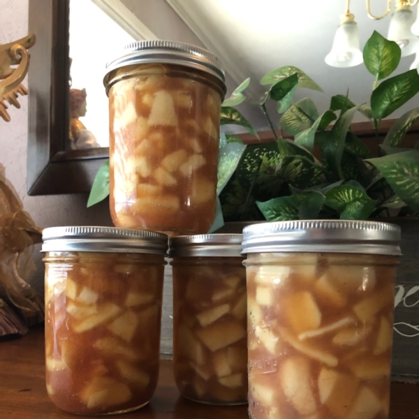 Canned Apple Pie Filling