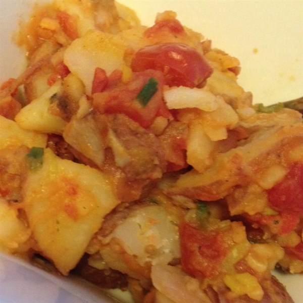 Potatoes with Fresh Ginger and Chilies