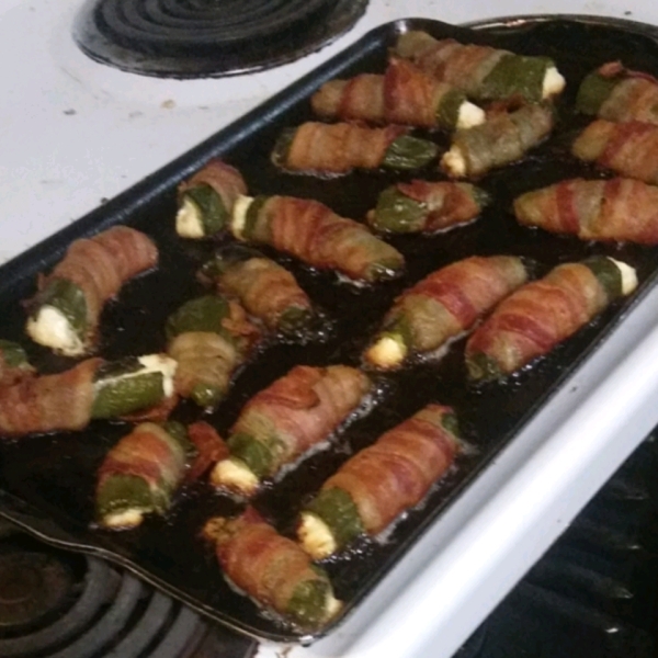 Baked Bacon Jalapeno Wraps