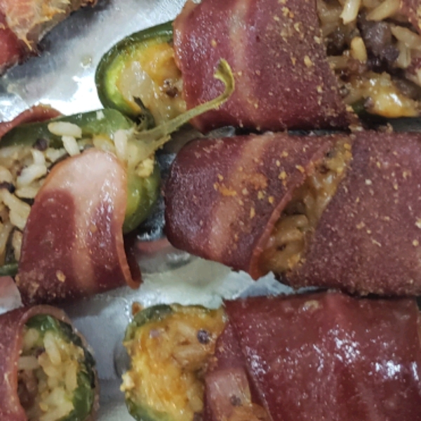 Baked Bacon Jalapeno Wraps