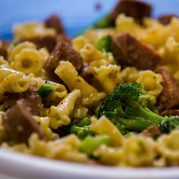 Broccoli and Sausage Cavatelli