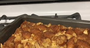 Cider Donut Bread Pudding