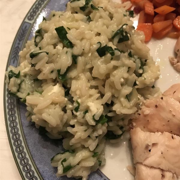 Sarah's Feta Rice Pilaf