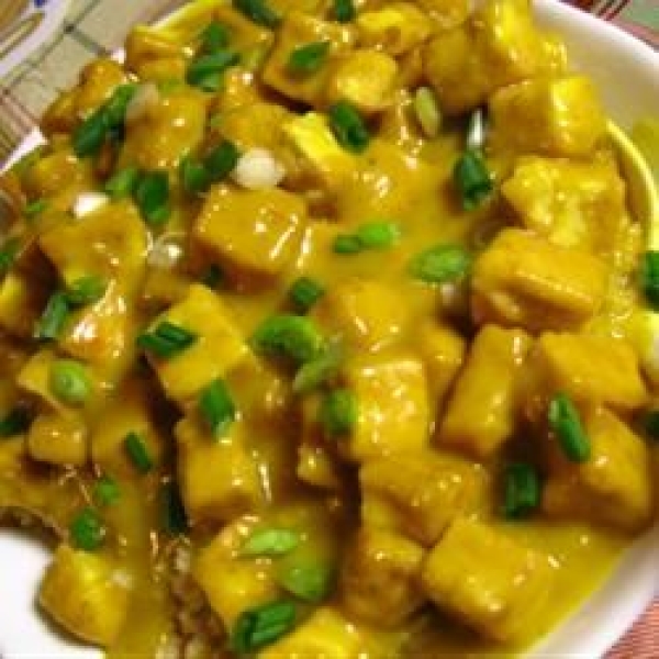 Honey Mustard Tofu