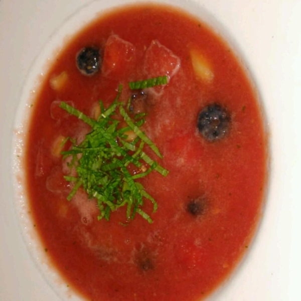 Fresh Watermelon Gazpacho