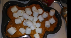 Sweet Potato Casserole with White Raisin