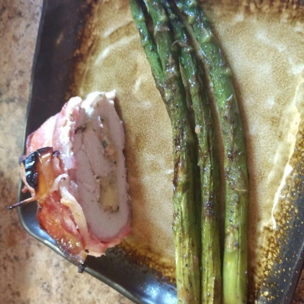 Cranberry Apple Stuffed Pork Loin
