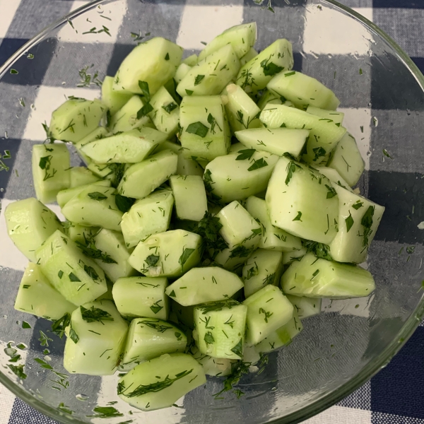 Easy Cucumber Salad