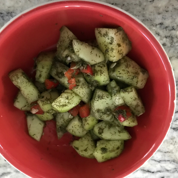 Easy Cucumber Salad