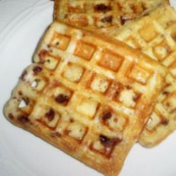 Kate's Light n' Fluffy Buttermilk and Chocolate Chip Waffles