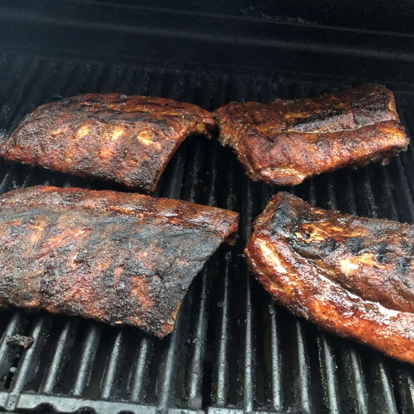 Apple and BBQ Sauce Baby Back Ribs