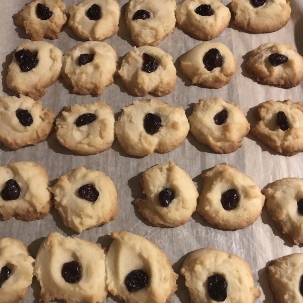 Whipped Shortbread Cookies