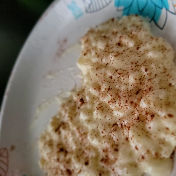 Old Fashioned Creamy Rice Pudding