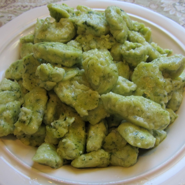 Chef John's Basil Ricotta Gnocchi