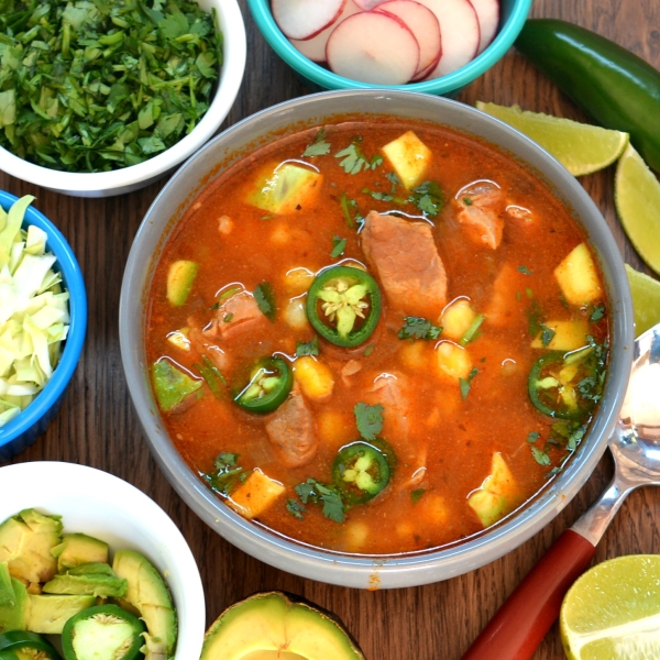 Instant Pot® Red Posole