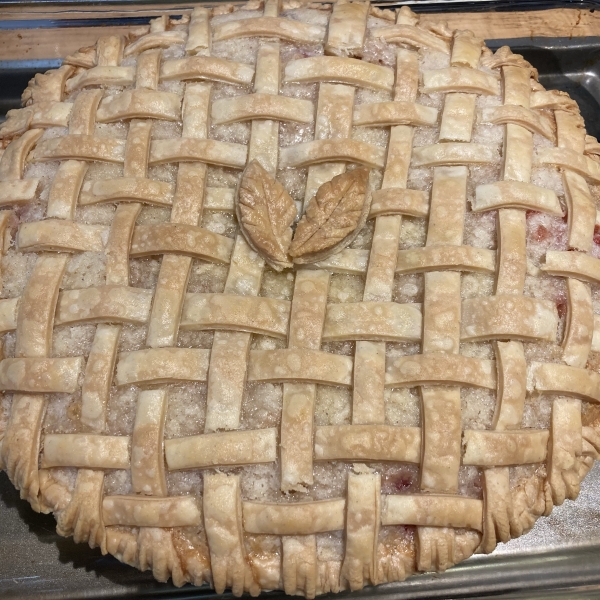 Buffalochef's Strawberry Rhubarb Pie