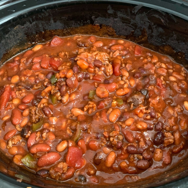 Easy Slow Cooker Chili