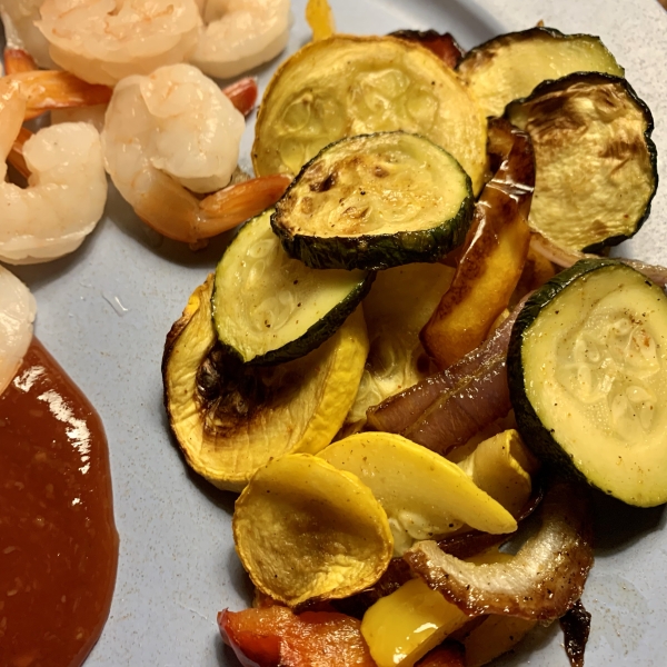 Easy Cajun Grilled Veggies