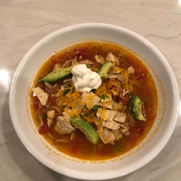 The World's Best Tortilla Soup