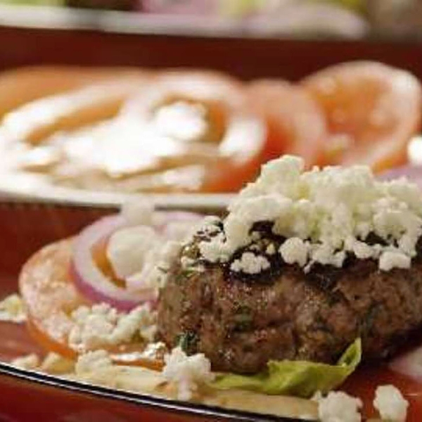 Grilled Spicy Lamb Burgers