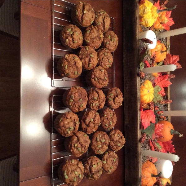 Pumpkin Spice Coffee Muffins