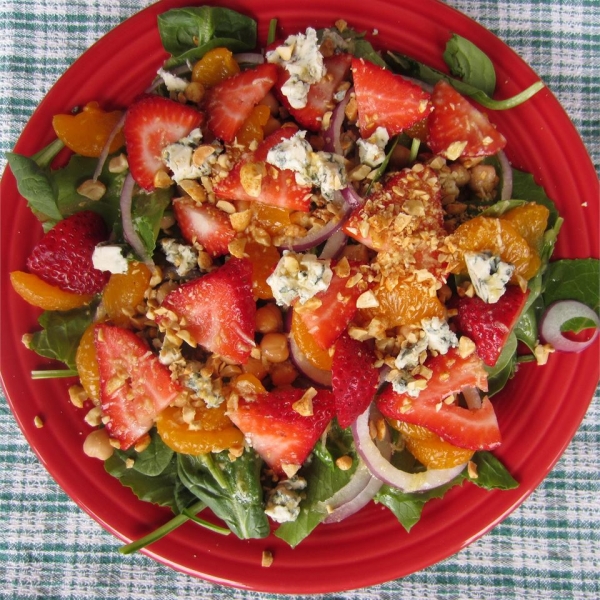 Jean's Super Salad with Ginger-Citrus Dressing
