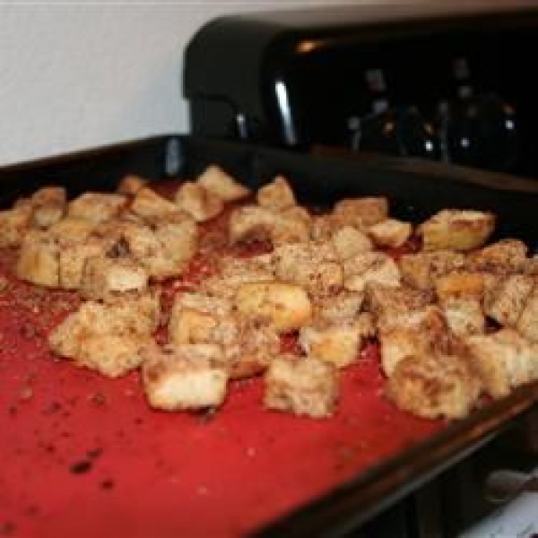 Cinnamon Croutons