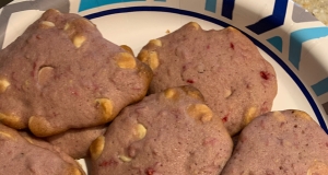 White Chocolate-Raspberry Cookies