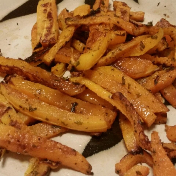 Healthier Butternut Squash Fries