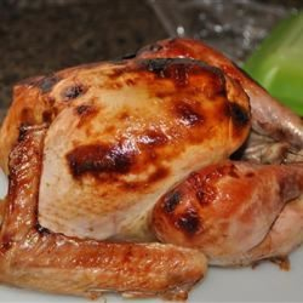 Ma Lipo's Apricot-Glazed Turkey with Roasted Onion and Shallot Gravy