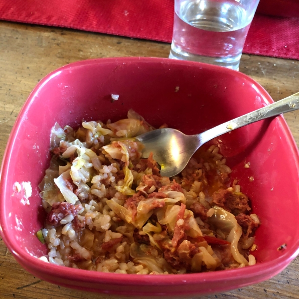 Filipino Corned Beef and Cabbage