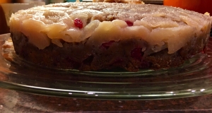 Pear and Cranberry Upside-Down Cake