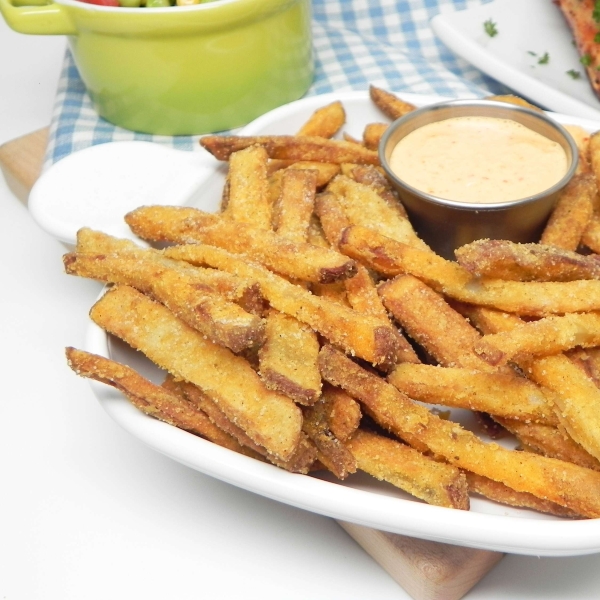 Crispy Coated Cajun Fries