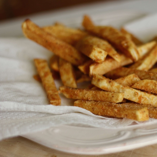 Crispy Coated Cajun Fries